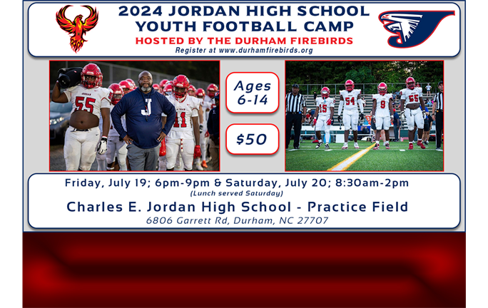 2024 Jordan High School Summer Football Camp